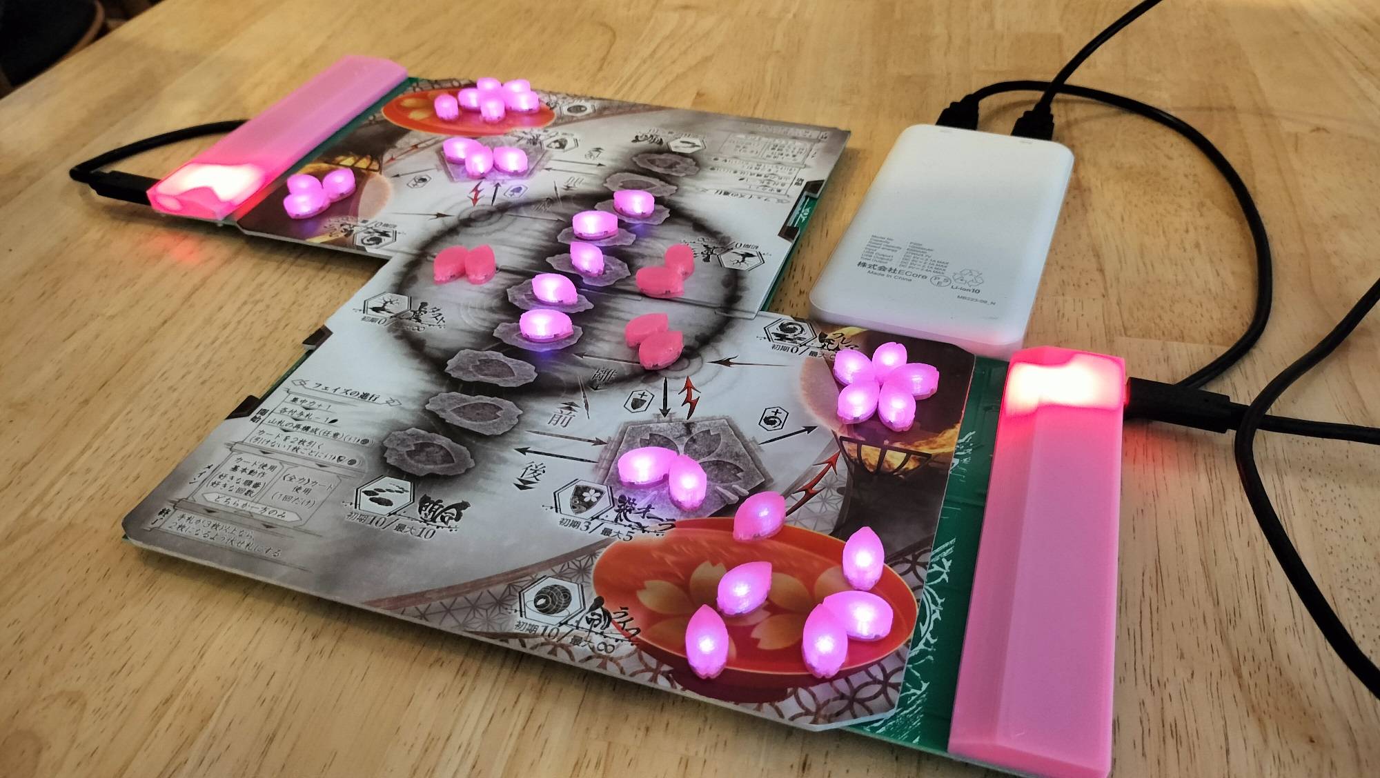 光る桜花結晶セット、委託販売します！